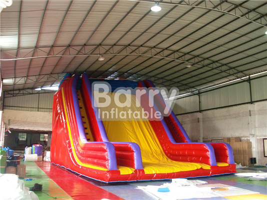 0.55 밀리미터 PVC는 부풀게할 수 있는 워터 슬라이드 만화 테마파크 큰 놀이공원을 특화합니다