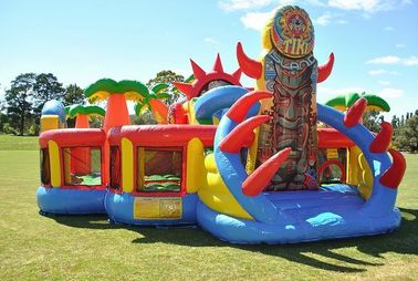 Inflatables 옥외 쾌활한 성곽은, 팽창식 파티 게임 아이 소형 팽창식 잠바를 가지고 놀