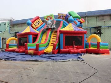 Inflatables 옥외 쾌활한 성곽은, 팽창식 파티 게임 아이 소형 팽창식 잠바를 가지고 놀
