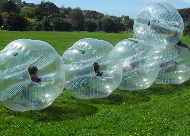 PVC 축구를 위한 풍부한 거품 공, 성인을 위한 1.2m 1.5m 1.7m 인간적인 팽창식 풍부한 공