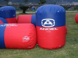 Paintball 장비 총 Paintball 장애, inflable 주문 크기 Comercial Campo De Paintball
