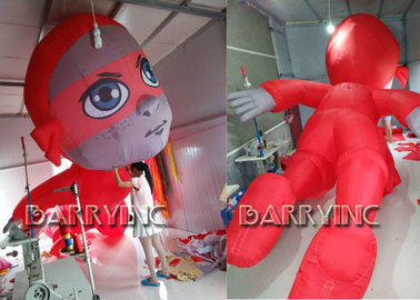 세륨에 의하여 증명서를 주는 옥외 거대한 광고 Inflatables 빨간 팽창식 영웅 만화