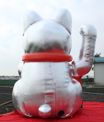 PVC 6m 고도 팽창식 광고 제품 포춘 고양이에 의하여 주문을 받아서 만들어지는 만화