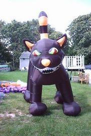 세륨 증명서 할로윈 축제를 위한 옥외 거대한 광고 Inflatables 검은 고양이