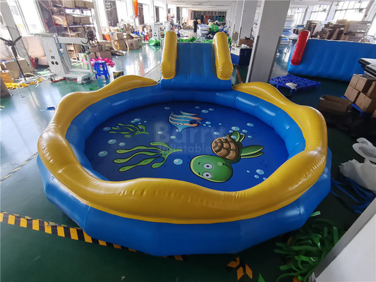 아이를 위한 활주 수중 스포츠 수영풀을 가진 아기 Pvc 팽창식 물 수영장