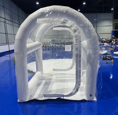 1mm PVC 투명한 팽창식 거품 야영 천막 디지털 방식으로 인쇄