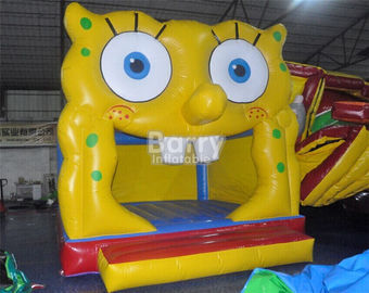 유아를 위한 Inflatables 세계적인 재미 팽창식 쾌활한 집을 뛰어오르는 Spongebob