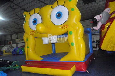 유아를 위한 Inflatables 세계적인 재미 팽창식 쾌활한 집을 뛰어오르는 Spongebob