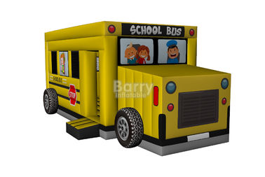 상업적인 팽창식 차 되튐, 아이를 위해 팽창식 학교 버스 되튐 집