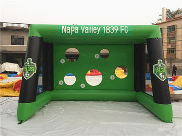 0.6mm PVC 방수포 팽창식 스포츠 게임, 재미를 위한 파열 축구 목표