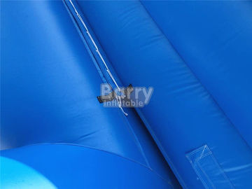 방화 효력이 있는 물 수영장을 위한 파란 두 배 차선 거대한 팽창식 활주