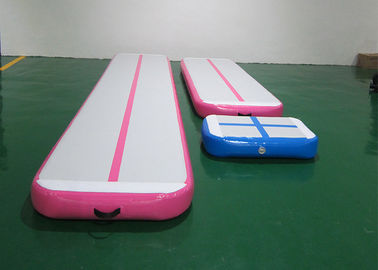 상업적인 분홍색 공기 부상 궤도 체조 매트 12m, 10m, 8m, 6m, 3m