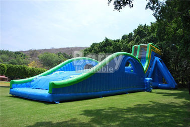 사건/거대한 42ft 키 큰 드롭킥 물 미끄럼을 위한 0.55mm PVC 방수포 거대한 팽창식 활주