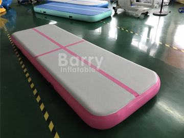 3x1x0.2m 스모 씨름 Traning 연습을 위한 분홍색 소형 공기 전락 공기 부상 궤도 체조 매트