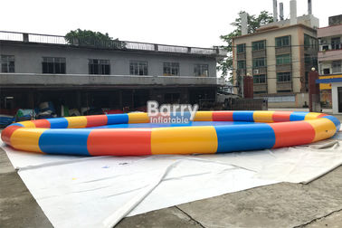 중국 공장 원형 15m 직경 0.6mm PVC를 가진 물 볼 게임을 위한 팽창식 수영풀