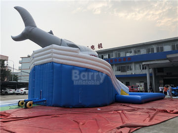 옥외 이동할 수 있는 상어 Commecial 거대한 팽창식 수영장/물 공원 장비