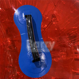 Zorb 팽창식 공이 빨간 옥외 팽창식 장난감 0.8mm PVC/TPU Dia에 의하여 2.5m 3m 풀이 나게 합니다