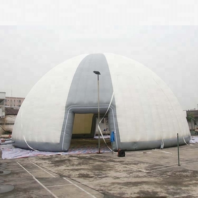지상 공기 건물 팽창식 돔 천막 바람 저항하는 100Km/H