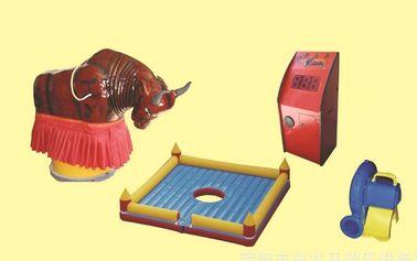 둥근 팽창식 기계적인 Bull의 PVC 방수포 팽창식 기계적인 Bull 탐 게임