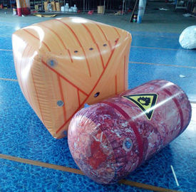 재미있는 팽창식 Paintball 방탄호 분야, 방수포 PVC 팽창식 상자 팽창식 석유통 팽창식 상자