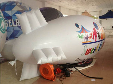 PVC 팽창식 광고 제품 전시를 위한 완벽한 소형 연식 비행선 헬륨 비행선