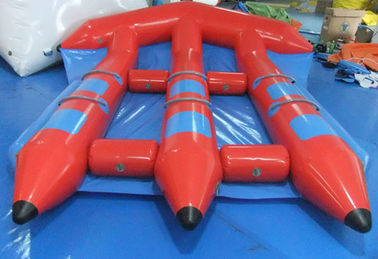 재미있은 빨간 팽창식 물 장난감, 수중 스포츠 게임을 위한 PVC InflatableFlyfish