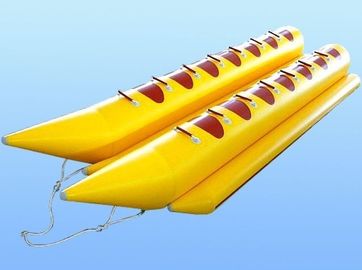 주문을 받아서 만들어진 튼튼한 팽창식 비행거리 물고기 바나나 보트/장난감 팽창식 배