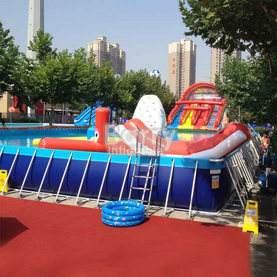 놀이공원 워터 파크 장비를 위한 PVC 방수 시트 라이너 휴대용 물 수영장