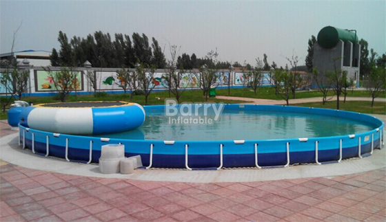 주문 제작된 휴대용 물 수영장 라운드 이동 용기 수영장