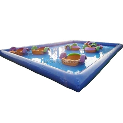공기주입식 수영장을 위한 0.9 밀리미터 UV 저항하는 PVC 노보트