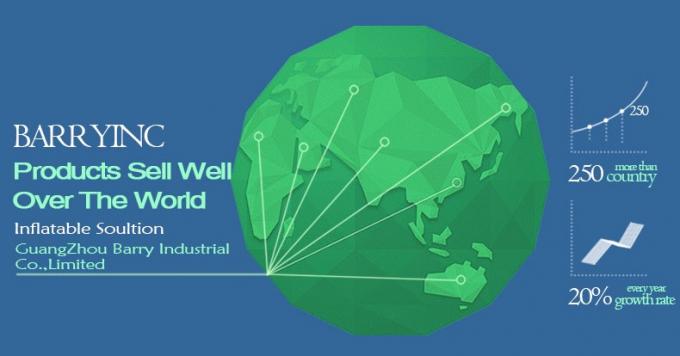 터널이 있는 화재 지연 무역 박람회 풍선 텐트 1