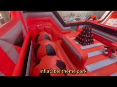 상업용 어린이 실내 놀이터 세트 스포츠 게임과 함께 팽창 테마 공원