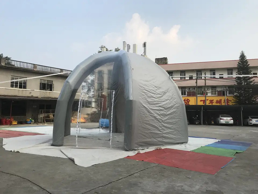 팽창 가능 표시 스파이더 공기 텐트를 야영시키는 이벤트 광고 공군 봉인한 텐트