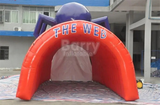 스포츠 광고 인쇄하는 팽창식 텐트 야외 스파이더 터널 텐트