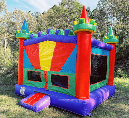 맞춤형 로고 인쇄 13ft Castle Bounce House 상업용 성인 어린이 점프 점프