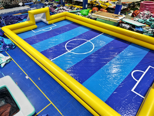 펌플 가능한 축구장 20x10m PVC 천장