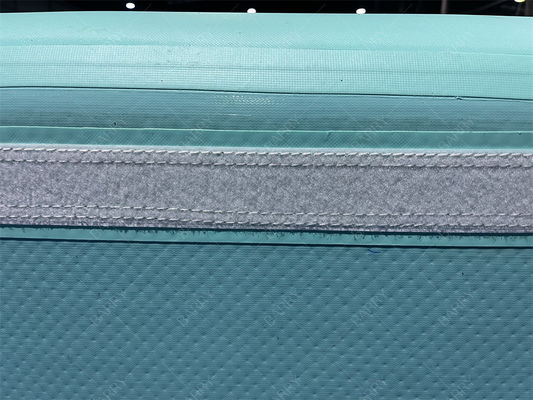 상업용 맞춤형 컬러 PVC DWF 키즈 풀 커버 포함, 팽창식 풀 드롭 스티치 패브릭 수영장