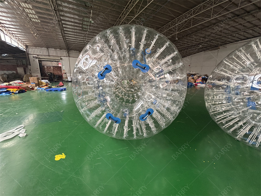 PVC TPU 2.5m 미친 인간 햄스터 Zorbing Rolling Ball