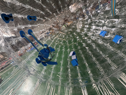 PVC TPU 2.5m 미친 인간 햄스터 Zorbing Rolling Ball