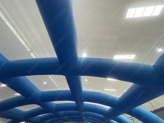 상업 행사 PVC 돔 지붕 텐트 세차 쉘터 금속 프레임 수영장용 풍선 텐트 커버