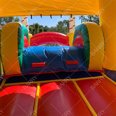 Commercial Cheap Birthday Cake Moonwalk Inflatable Combo Slide Jumping Castle Kids Bounce House for Party