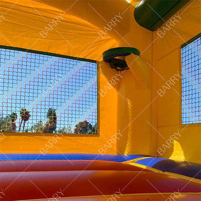 Commercial Cheap Birthday Cake Moonwalk Inflatable Combo Slide Jumping Castle Kids Bounce House for Party