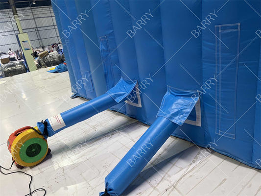 크리스마스용 상업용 키즈 및 성인용 에어 슬라이드