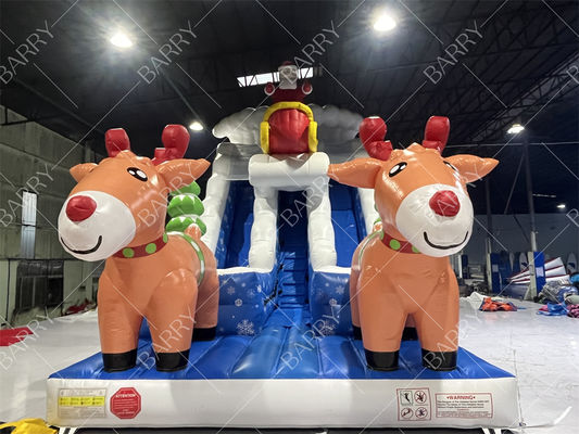 크리스마스용 상업용 키즈 및 성인용 에어 슬라이드