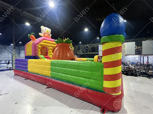 Commercial Circus Clown Inflatable Bounce House Colorful Indoor Outdoor Kids Playground Inflatable Castle