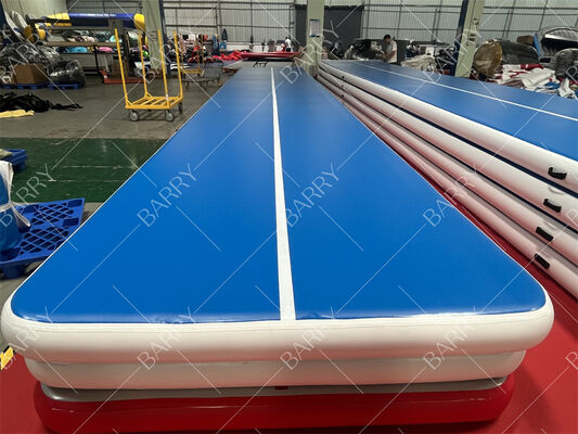 에어 매트 텀블 트랙 팽창식 체조 텀블링 매트 6.6ft 10ft 13ft 16ft 20ft 23ft 26ft 훈련 매트 4/8 인치