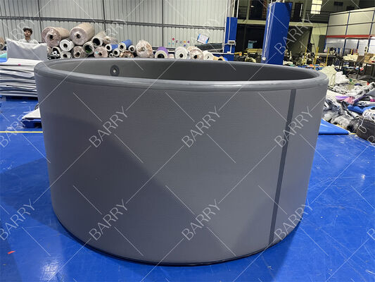 PVC 드롭 스티치 펌프가 있는 공기 온천 스파 야외 마사지 스파 수영장