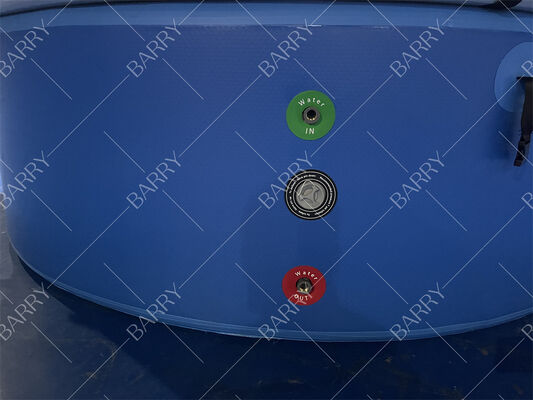 내구성이 뛰어나고 저렴한 가격의 대형 사이즈 어린이 성인 가족 수영 드롭 스티치 방식의 팽창식 수영장 (커버 포함)