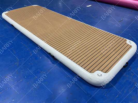 부풀이식 보트 주차 도크 닷킹 스테이션 제트 스키/요트/보트용 부풀이식 도크