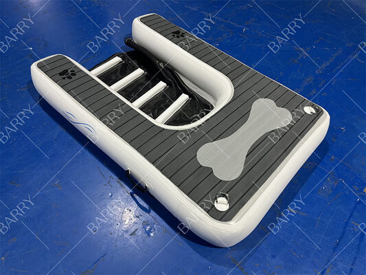 애견용 접이식 팽창식 도크, 미끄럼 방지 EVA 포함